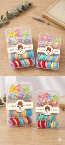 Kids Hair Accessory Box – “A Gift of Color”
