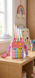 Unicorn Pop It Crossbody Bag for Kids | Silicone Fidget Sling Bag with Strap