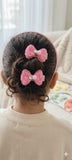 Pack of 2 Princess Bow Headband Sets – 3 Pcs Each | Random Colors
