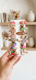 Pack of 14 silicon Character Clips