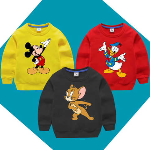 Pack of 3 Kids Printed Sweat Shirts for Kids