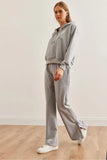 Button Hooded TrackSuit for Female