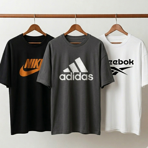 Pack of 3 Men's Half Sleeve Dri-Fit Tshirts