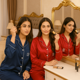 Pocket Logo Female Pj Set