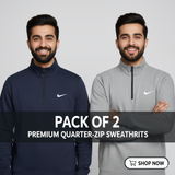 Pack of 2 Zipper Sweatshirt (NI-KE)