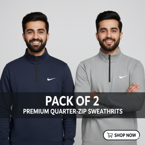Pack of 2 Zipper Sweatshirt (NI-KE)