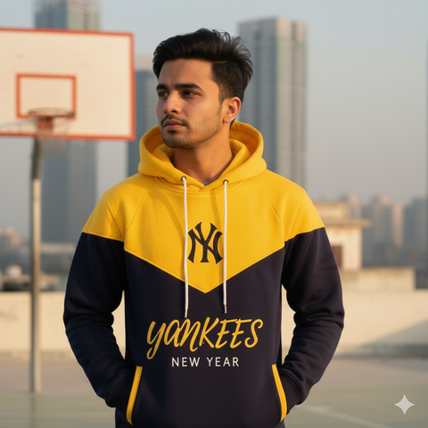 Dual Panel Hoodie (NY-Yan-Kees)