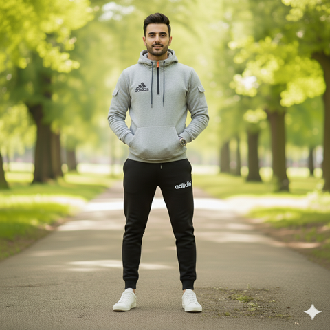 Half Zip Fleece Track Suit for Men