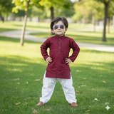 Radiance Festive Kurta Pajama Set For Kids