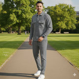 Safari Double Pocket Waffle Knit Co-ord Set for Men