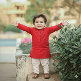 Radiance Festive Kurta Pajama Set For Kids