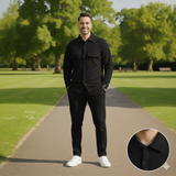 Safari Double Pocket Waffle Knit Co-ord Set for Men