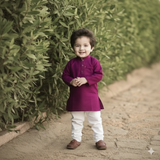 Radiance Festive Kurta Pajama Set For Kids
