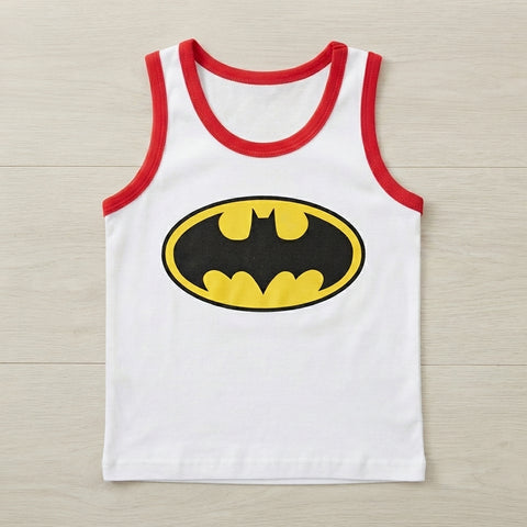 Premium Contrast Sando Tshirt For Kids