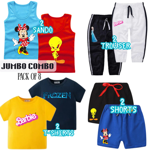 Pack of 8 Jumbo Combo