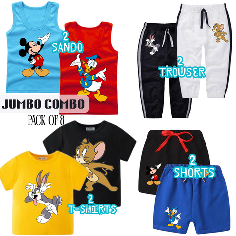 Pack of 8 Jumbo Combo