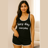Comfy Short Suit with Tank Top for Women