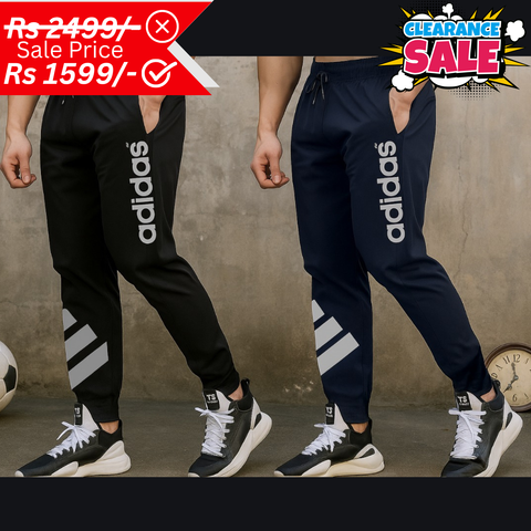 Pack of 2 Dri-Fit Performance Trousers for Men