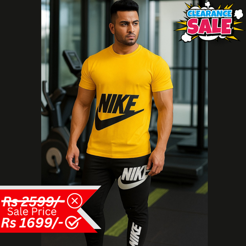 NI-KE Printed Track Suit for Men