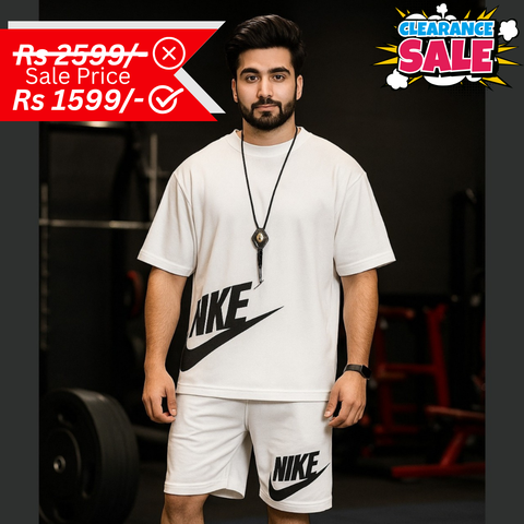 Loose Fit Summer Suit for Men