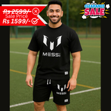 Loose Fit Contrast Summer Suit for Men