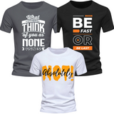 Pack of 3 Men's Half Sleeve Dri-Fit Tshirts