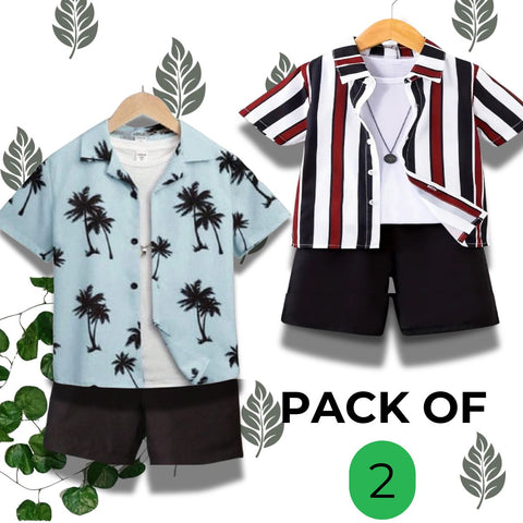Pack of 2 Kids Casual Summer Suits