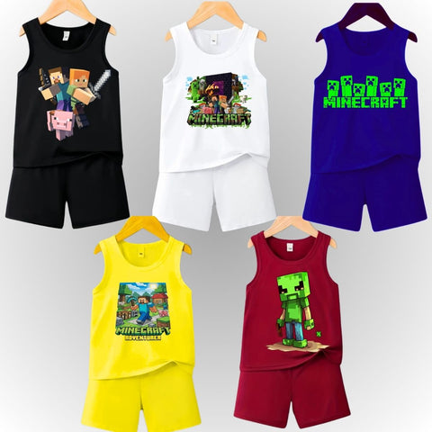 Pack of 5 Premium Sando Suits for Kids