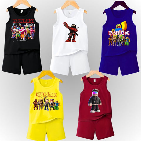 Pack of 5 Premium Sando Suits for Kids