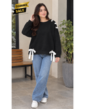 Grommet & Bow SweatShirt for Girls