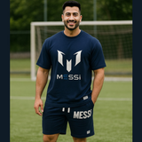 Loose Fit Contrast Summer Suit for Men