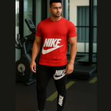 NI-KE Printed Track Suit for Men