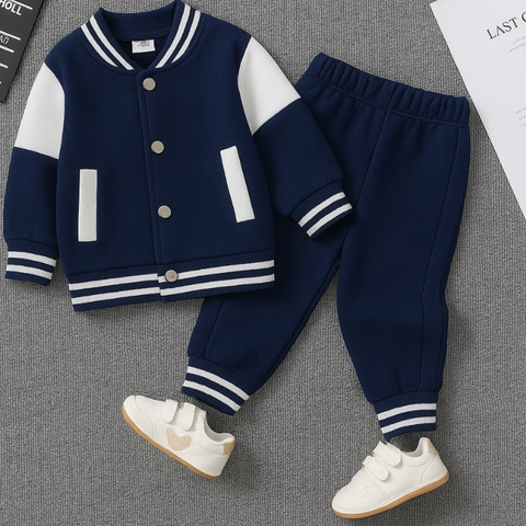 Premium Varsity Jacket Tracksuit for Kids