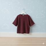 Pack of 2 Waffle Knit Half Sleeve Tshirts for Kids