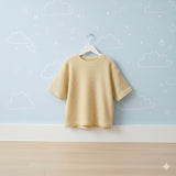 Pack of 2 Waffle Knit Half Sleeve Tshirts for Kids