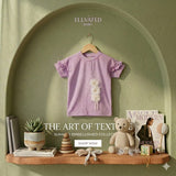 Flower Embellishment Tshirts For Baby Girls