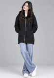 Long Length Zipper Hoodie