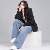 Long Length Zipper Hoodie