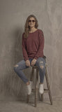 Grommet & Bow SweatShirt for Girls