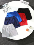 Pack of 5 Shorts For Kids Dry-Fit Fabric