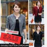 Double Button Cardigan