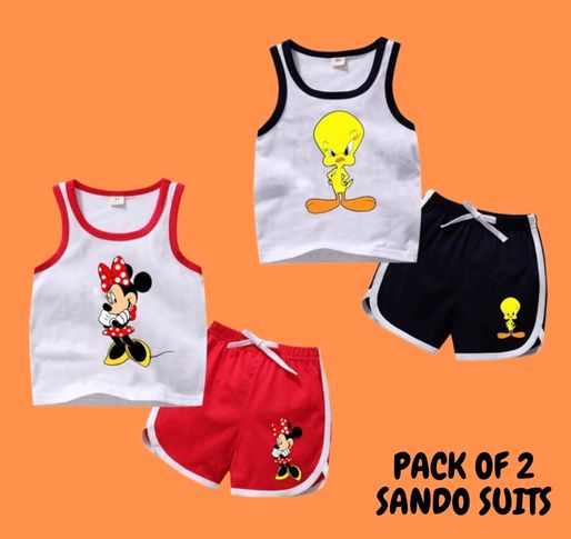 Pack of 2 Sando Suits for BABY GIRL – Trilane Fashion